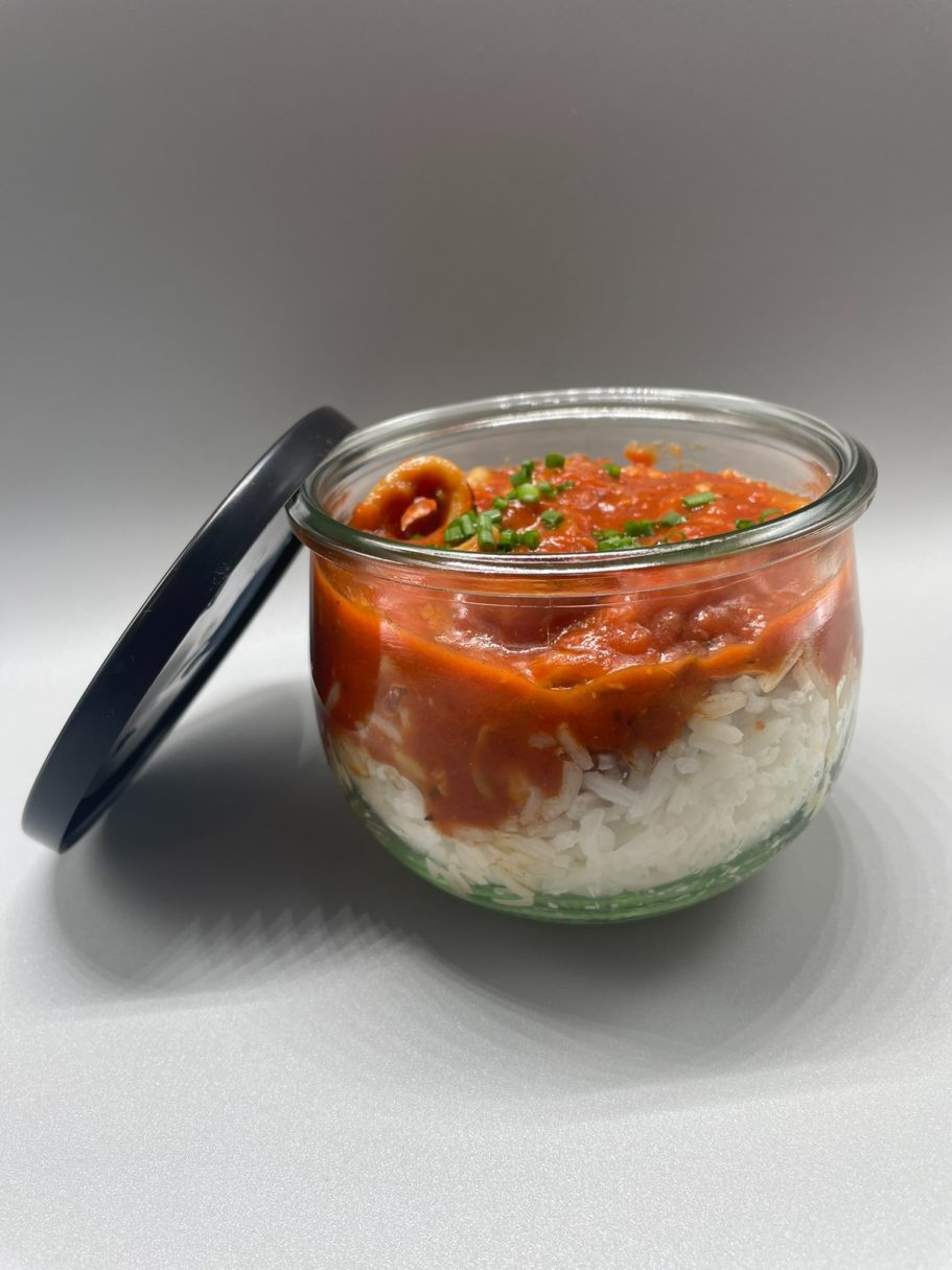 Encornet au chorizo Encornet au chorizo