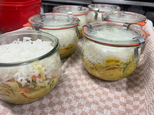 Curry de légumes au lait de coco